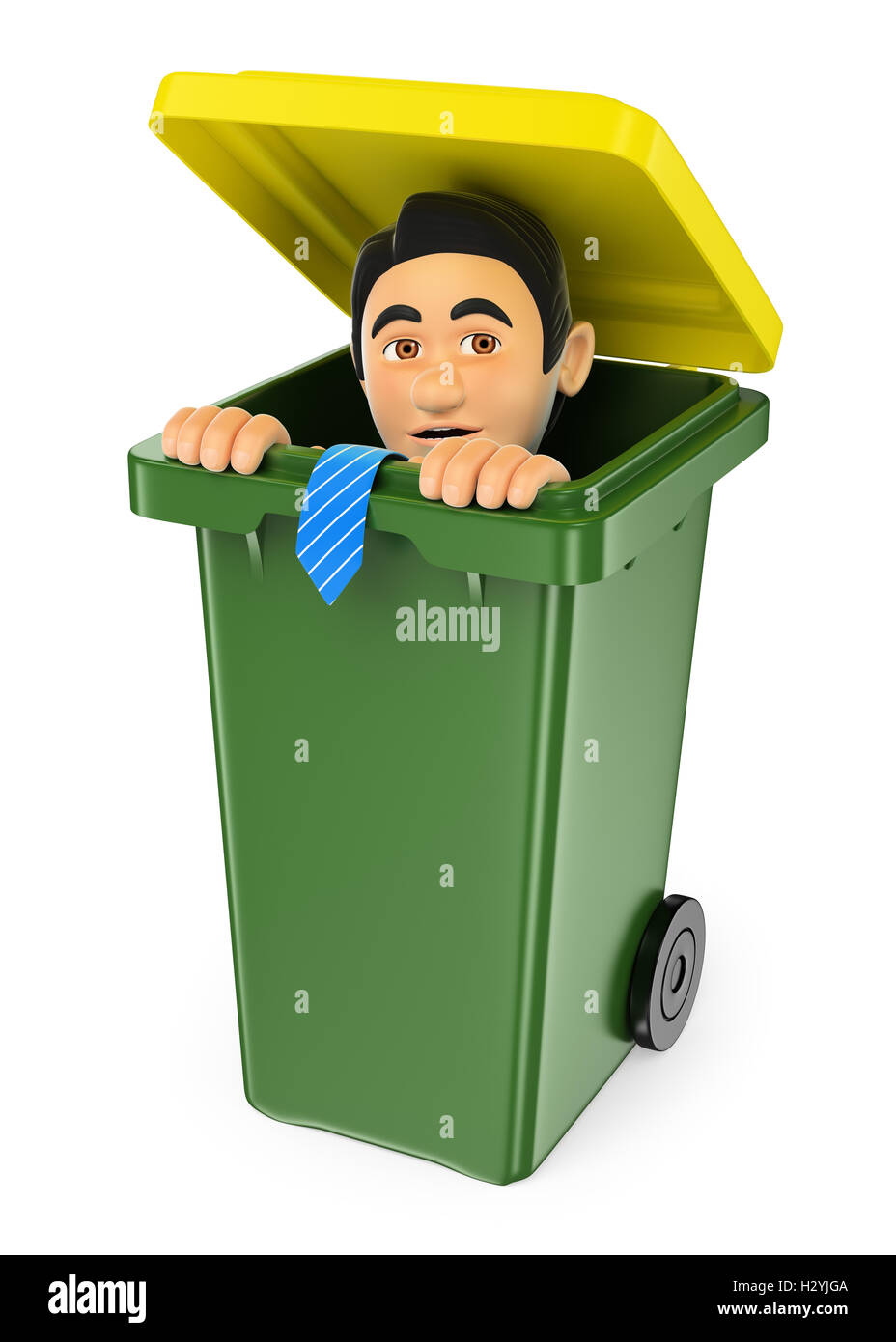 Bin man Cut Out Stock Images & Pictures Alamy