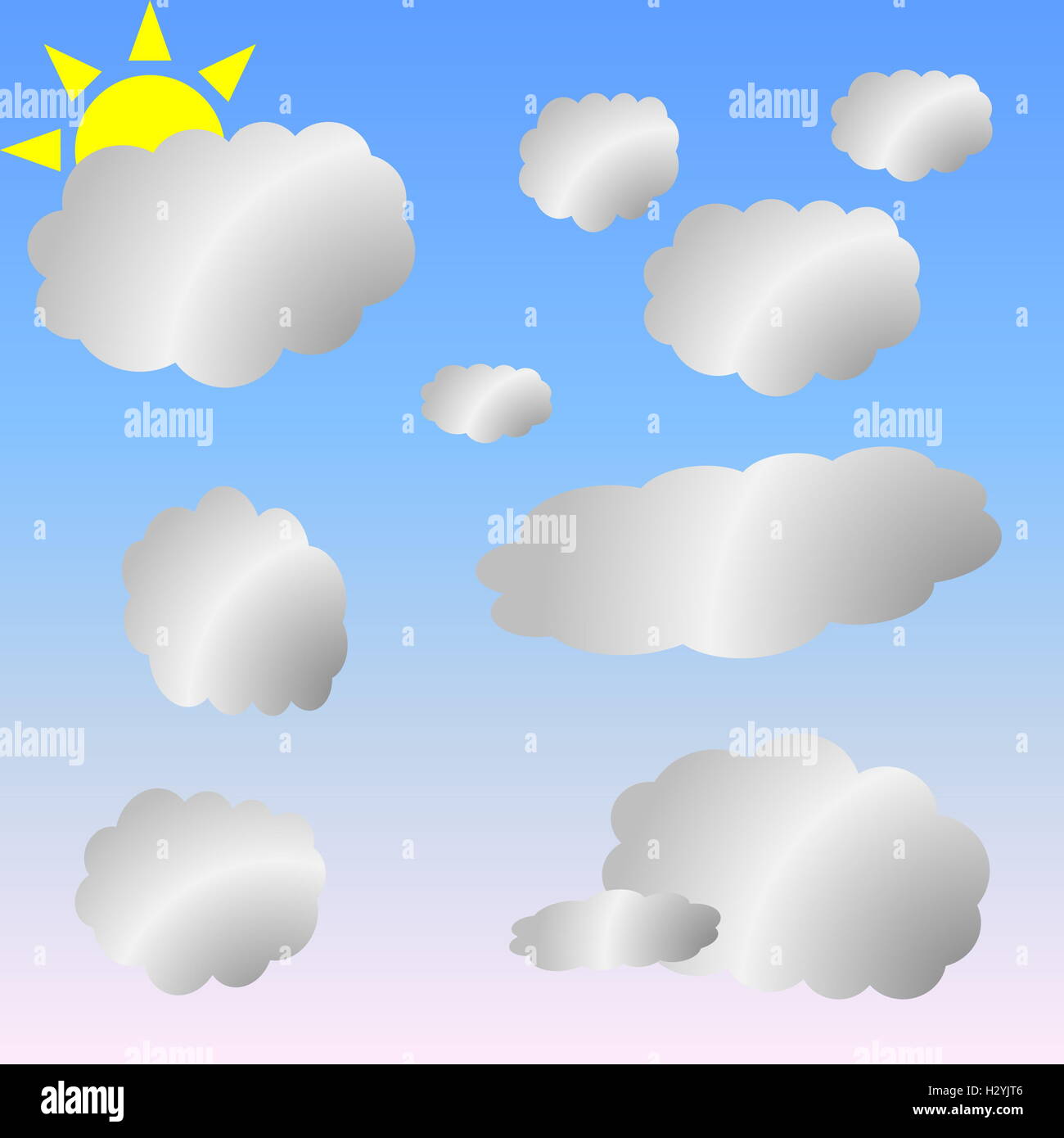 Clouds in the sky Stock Photo - Alamy