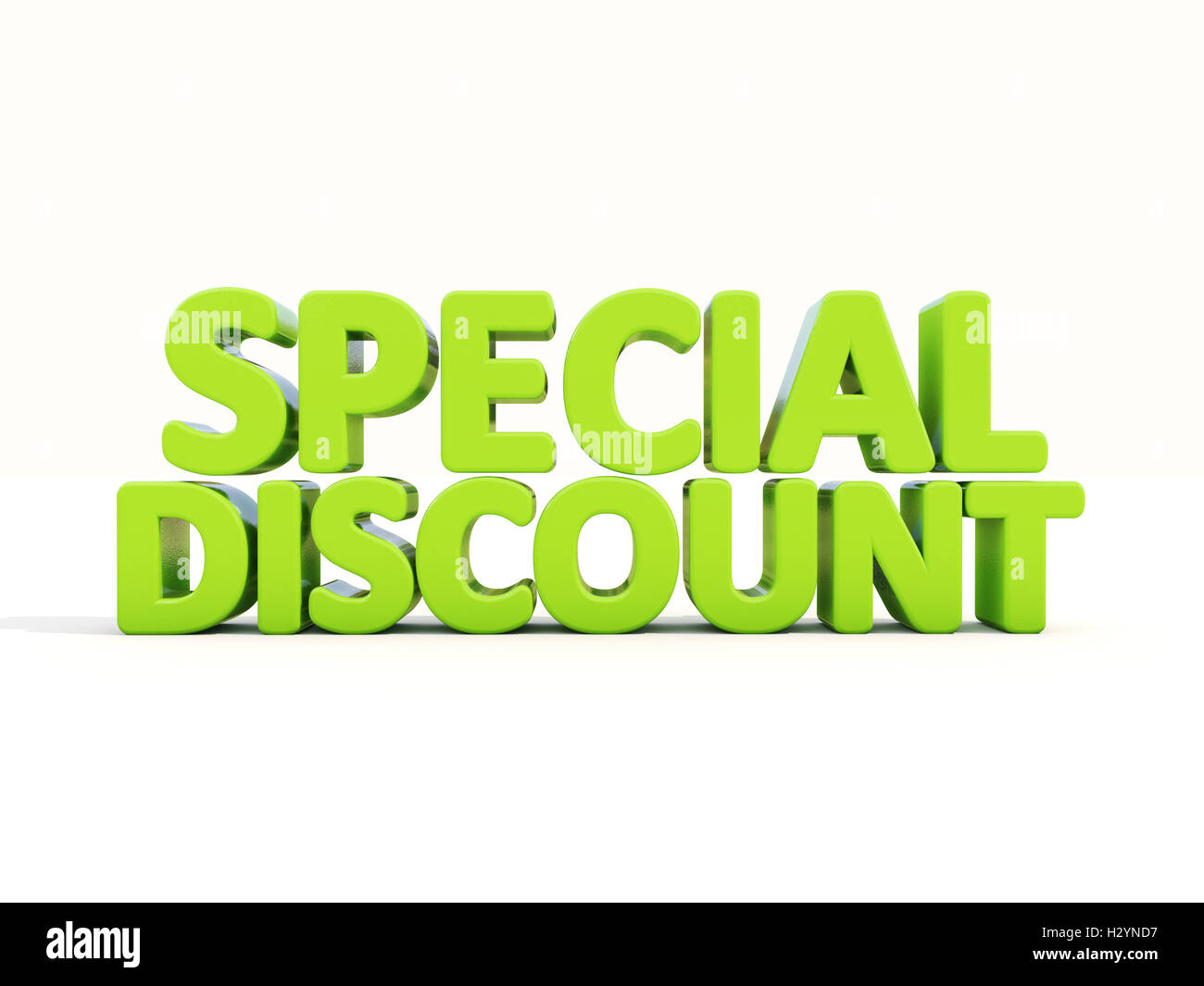 3d Special discount Stock Photo