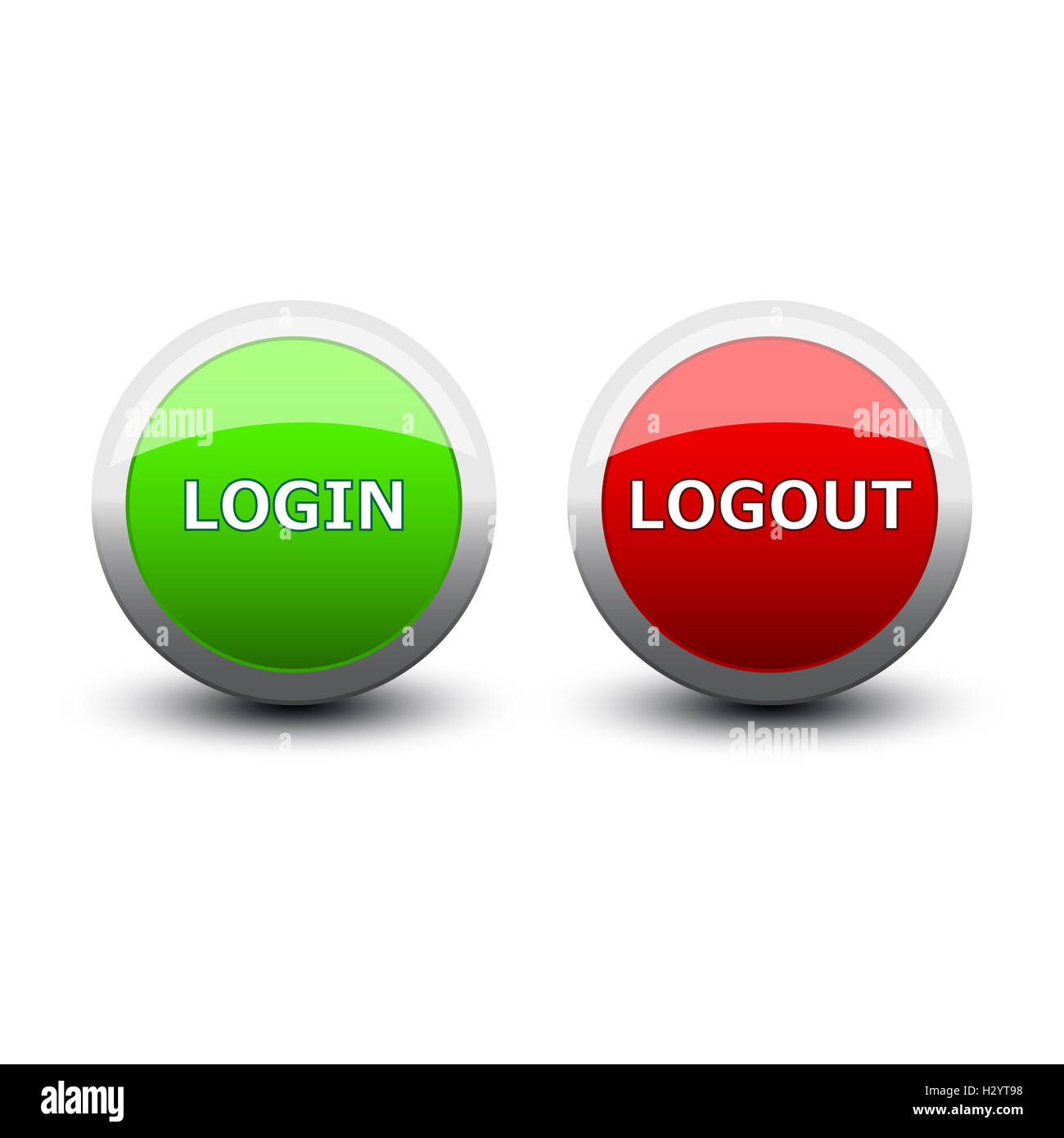 Logout hi-res stock photography and images - Alamy