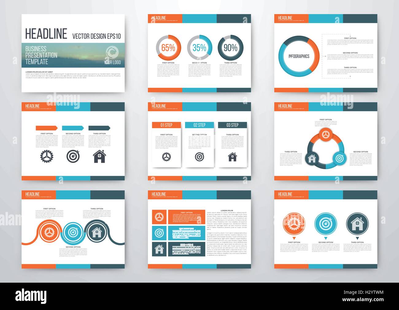 Infographic Module Components Set of infographic elements Stock Vector Image & Art - Alamy