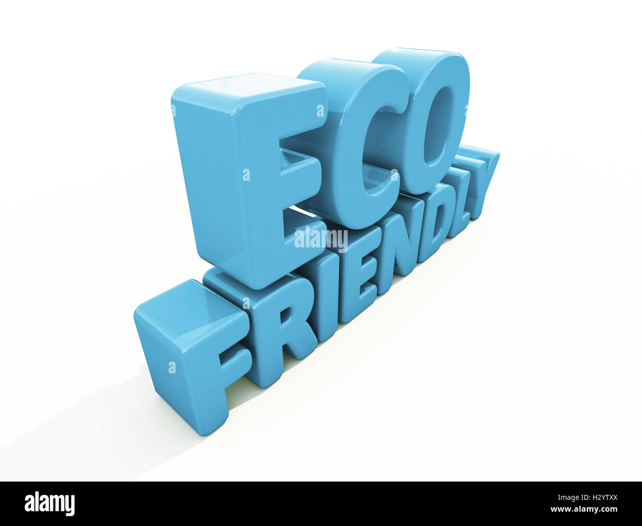 3d Eco Stock Photo