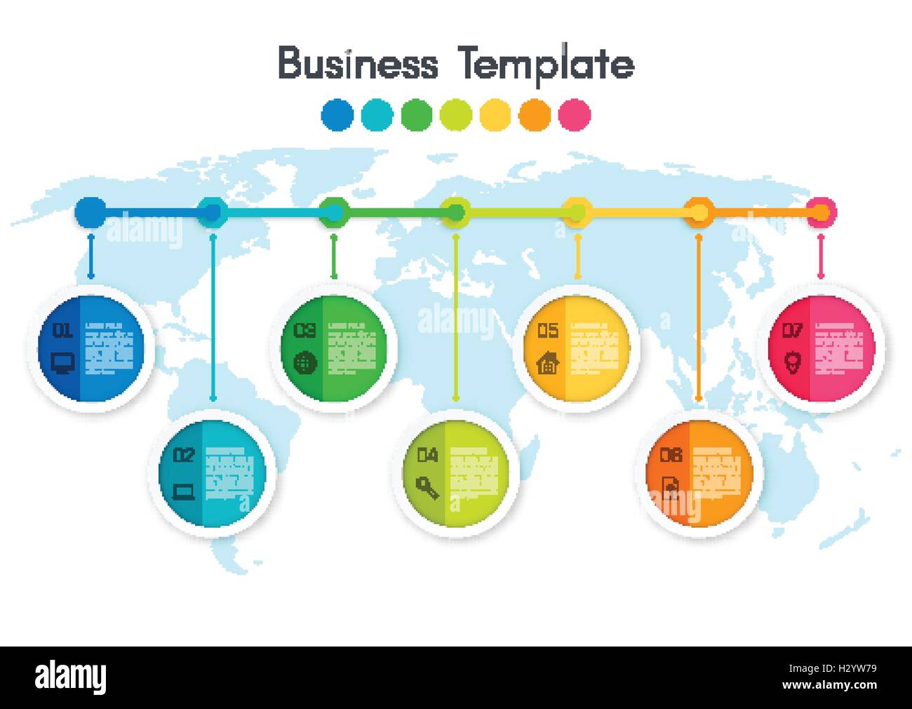 Timeline infographics template Stock Vector Image & Art - Alamy