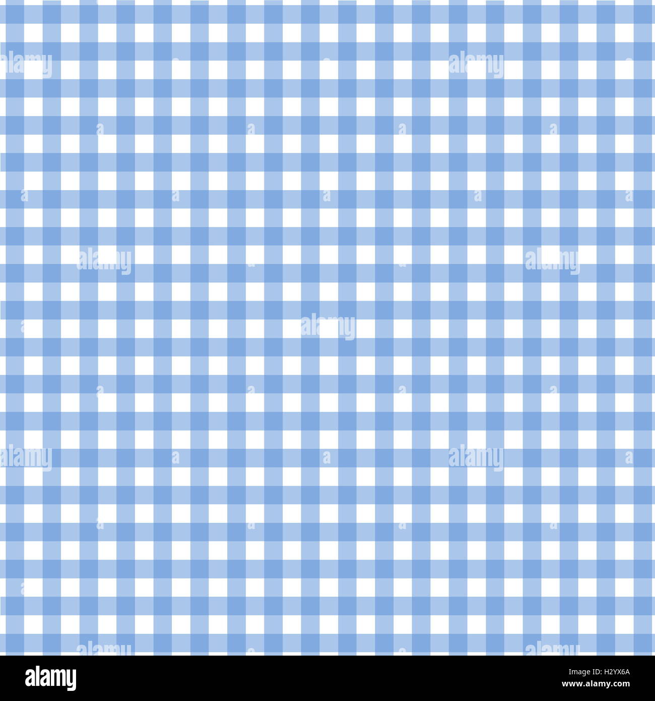 Blue tablecloth pattern Stock Photo