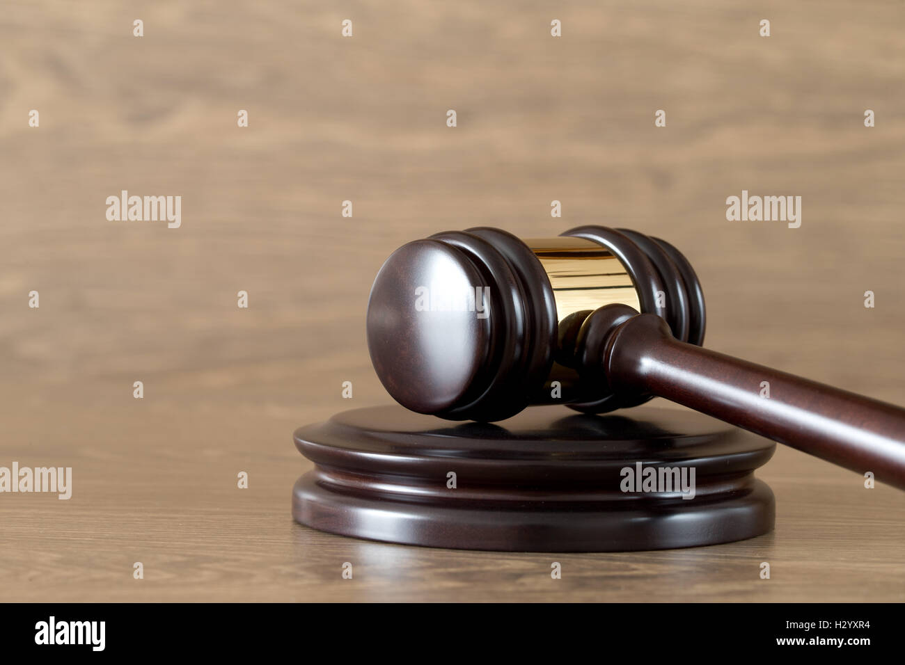 judge gavel Stock Photo