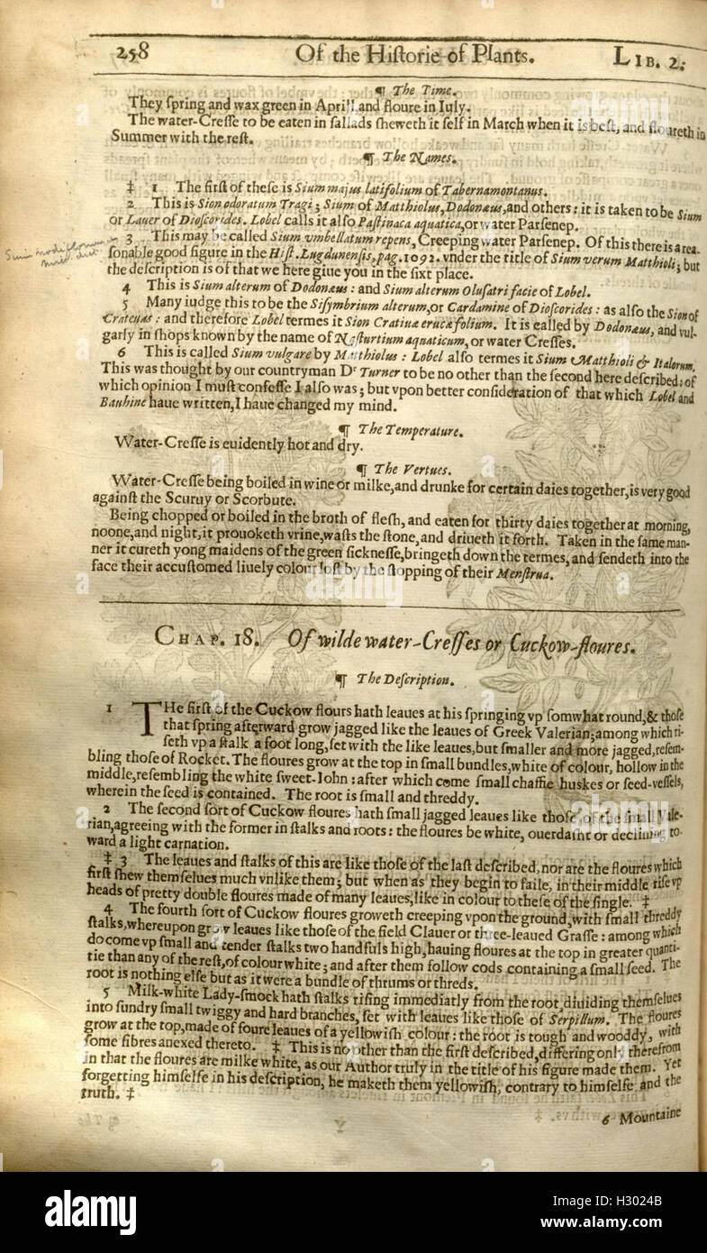 This early botanical text offers a comprehensive history of plants ...