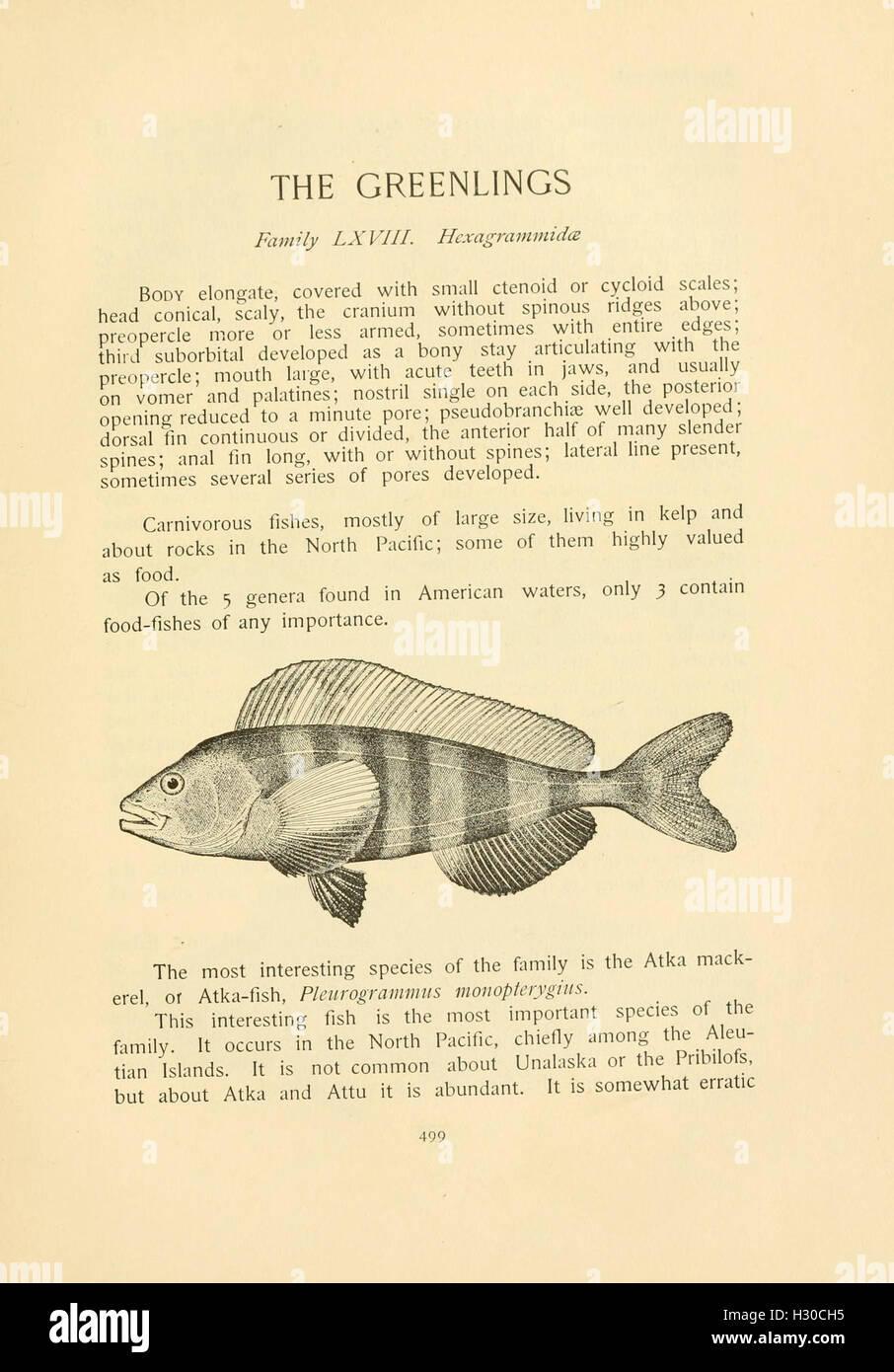 This publication focuses on American food and game fish species ...