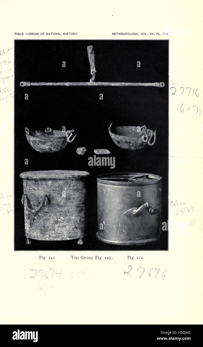 Catalogue of bronzes, etc., in Field Museum of Natural History BHL28
