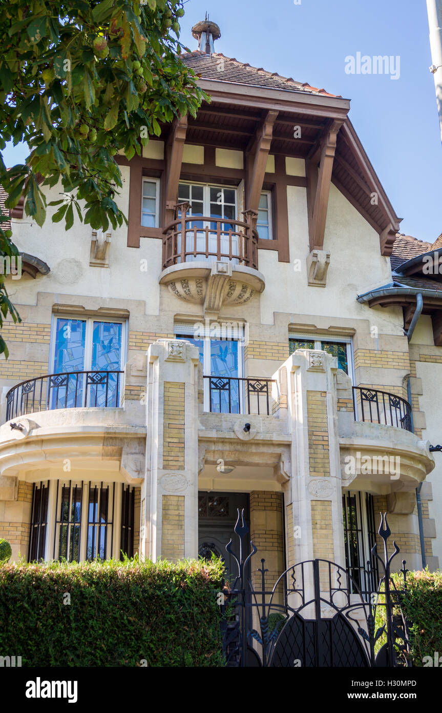 Art Deco Villa les Cicognes, 19231924 by Charles Masson, Parc de