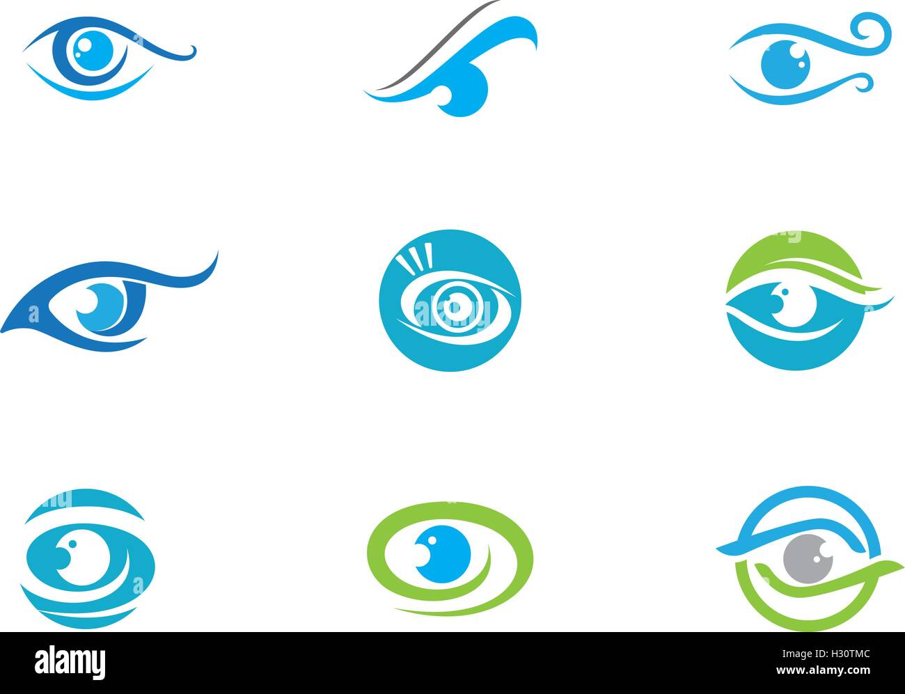 Eye care Logo Template Stock Vector Image & Art - Alamy