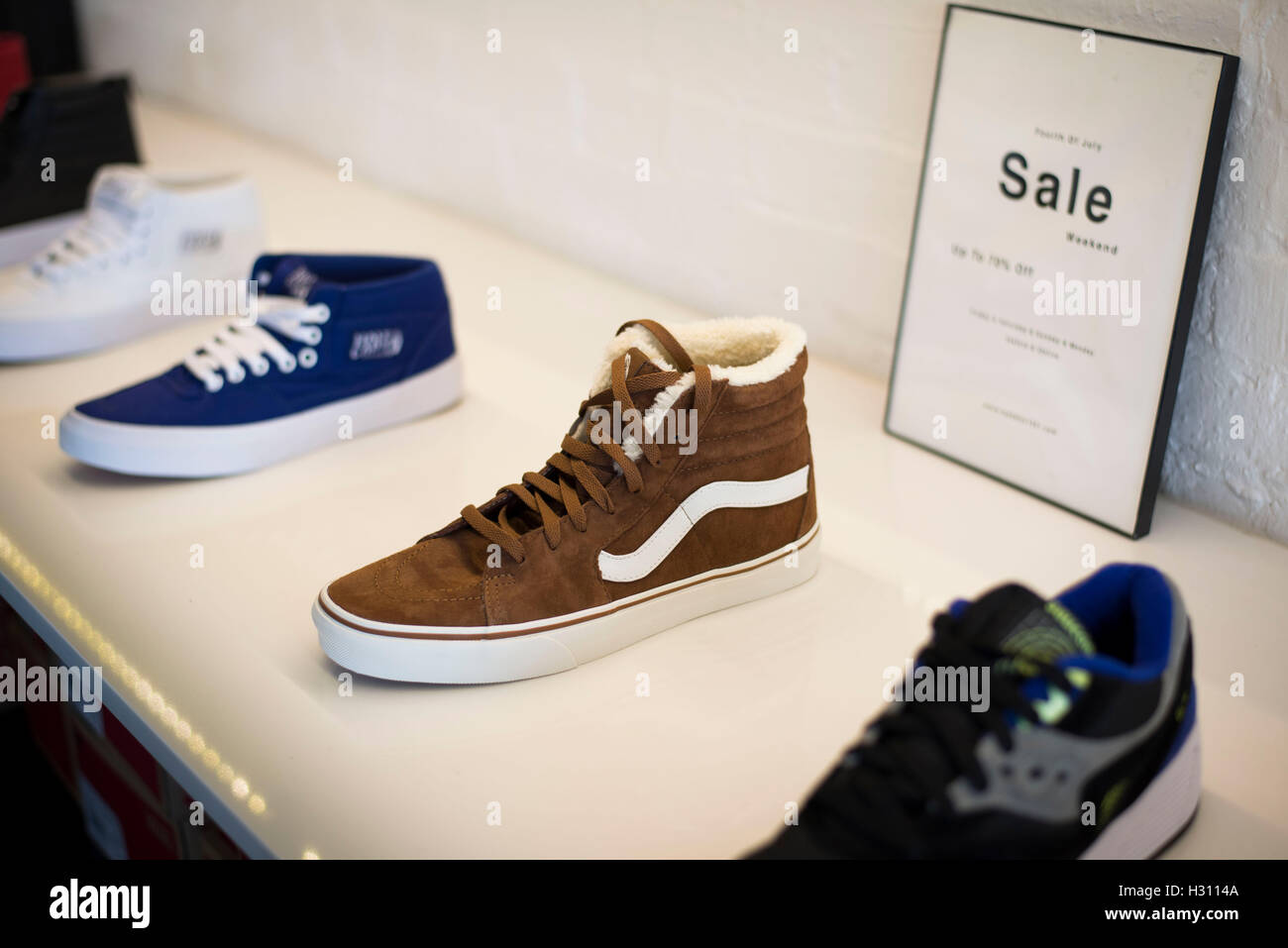 Vans shoes street hi-res stock photography and images - Alamy
