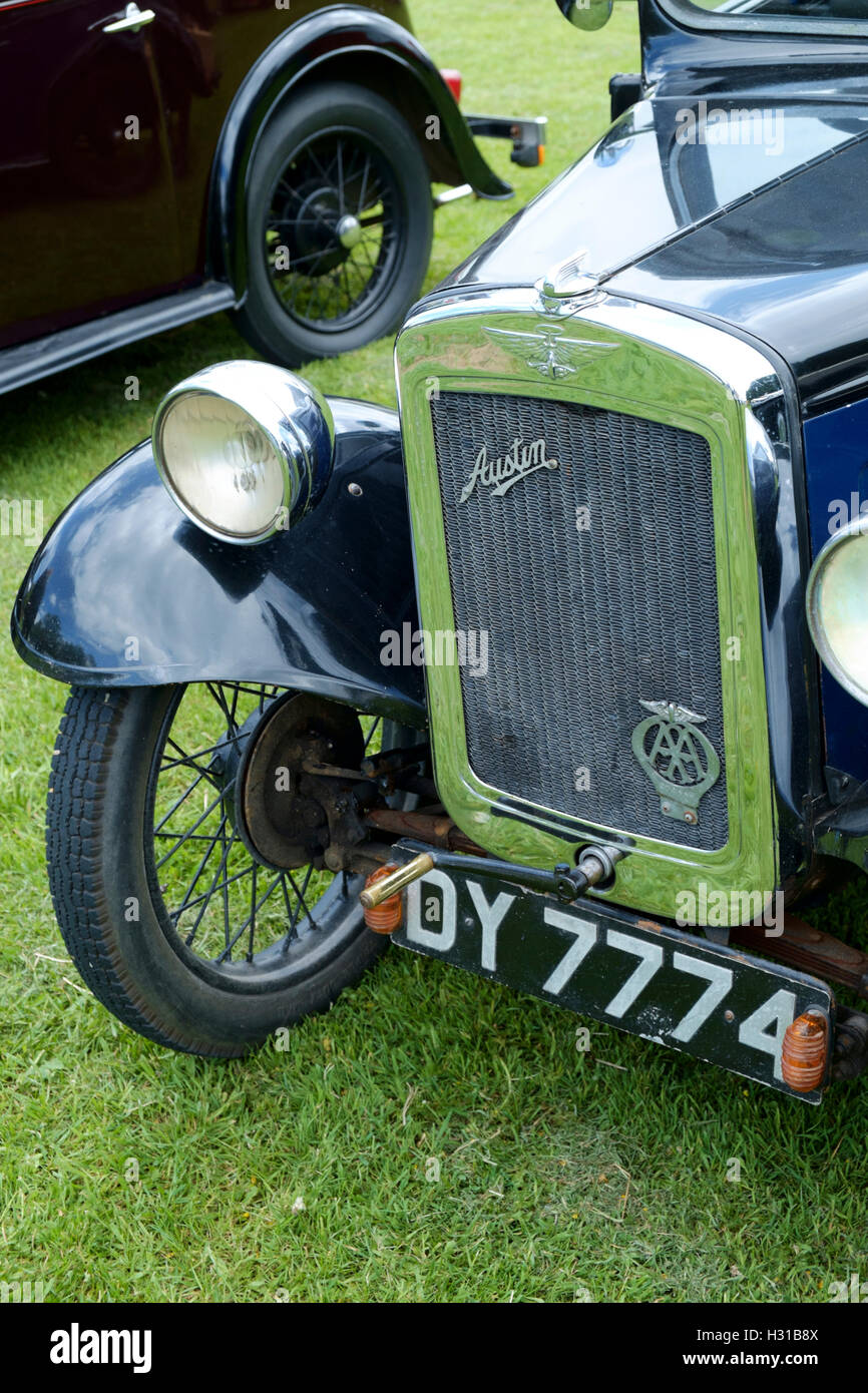 Austin 7 Seven front grill Stock Photo