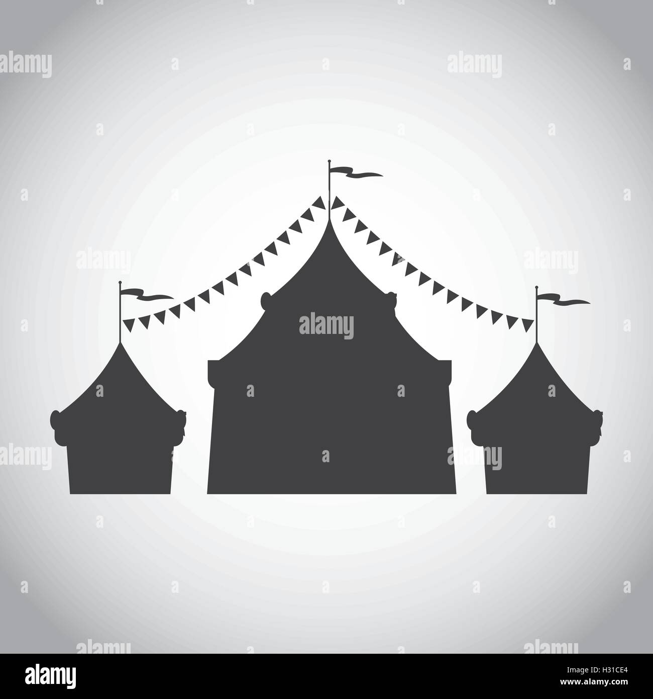 Tent of carnival and festival design Stock Vector Image & Art - Alamy