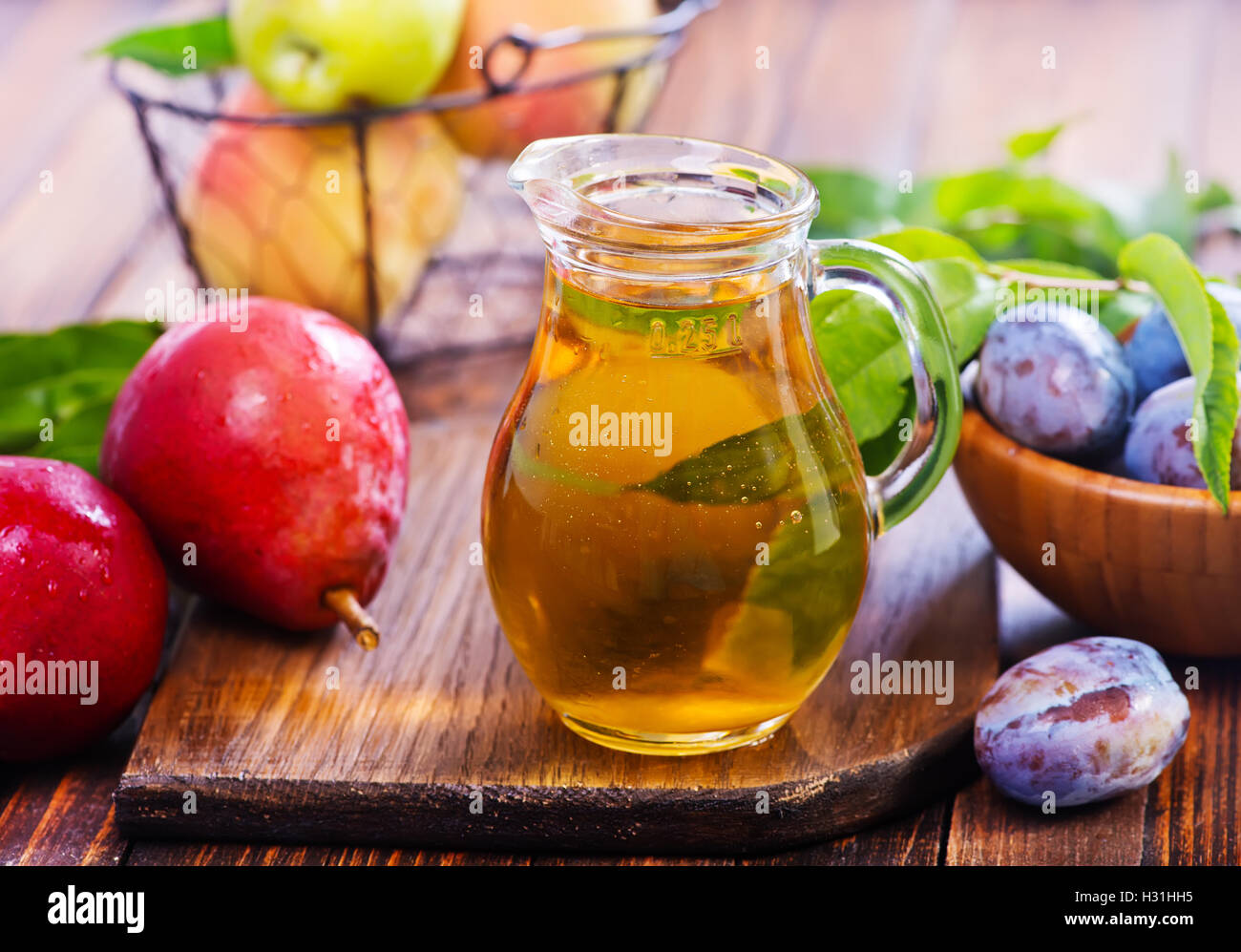 Pear compot hi-res stock photography and images - Alamy
