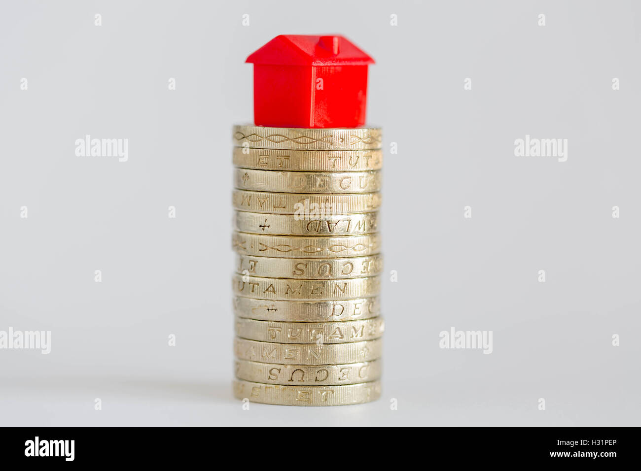 Concept image depicting housing/property markets. Stock Photo