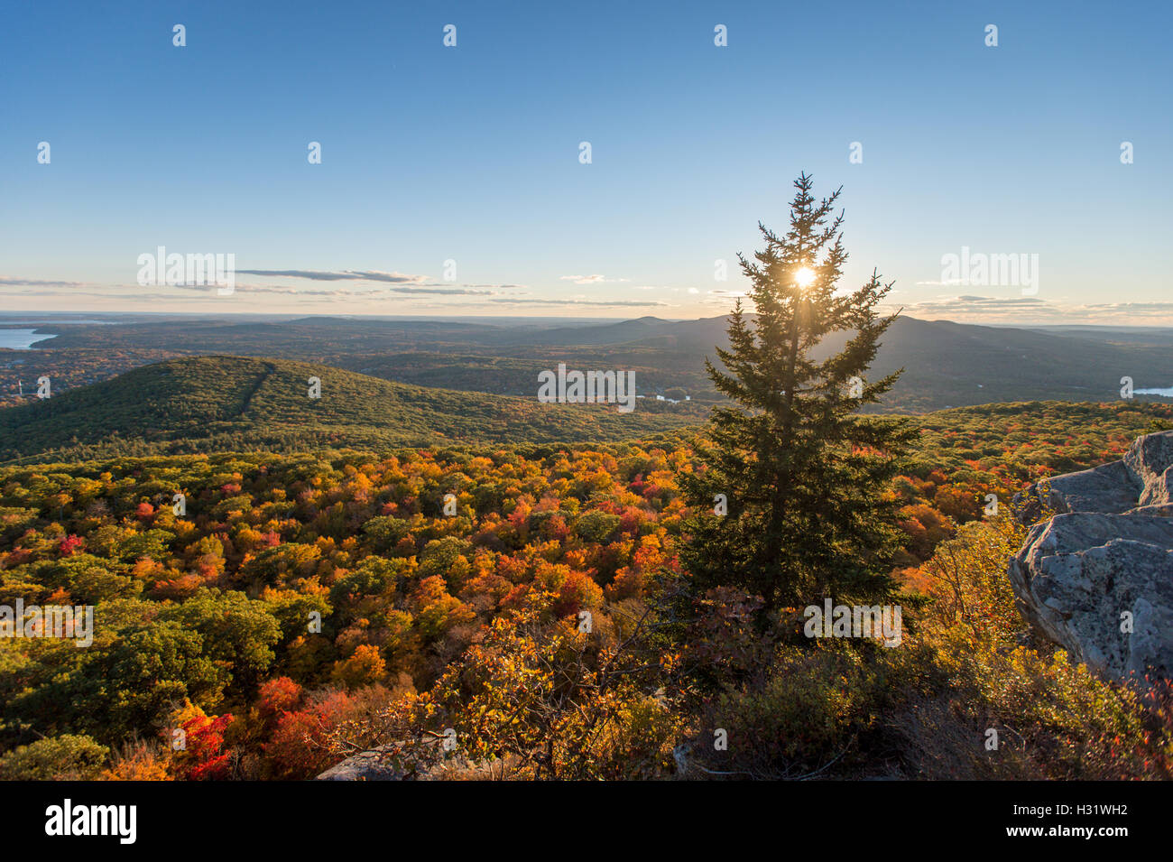 Landscape of Camden Hills State Park in Camden, Maine Stock Photo Alamy