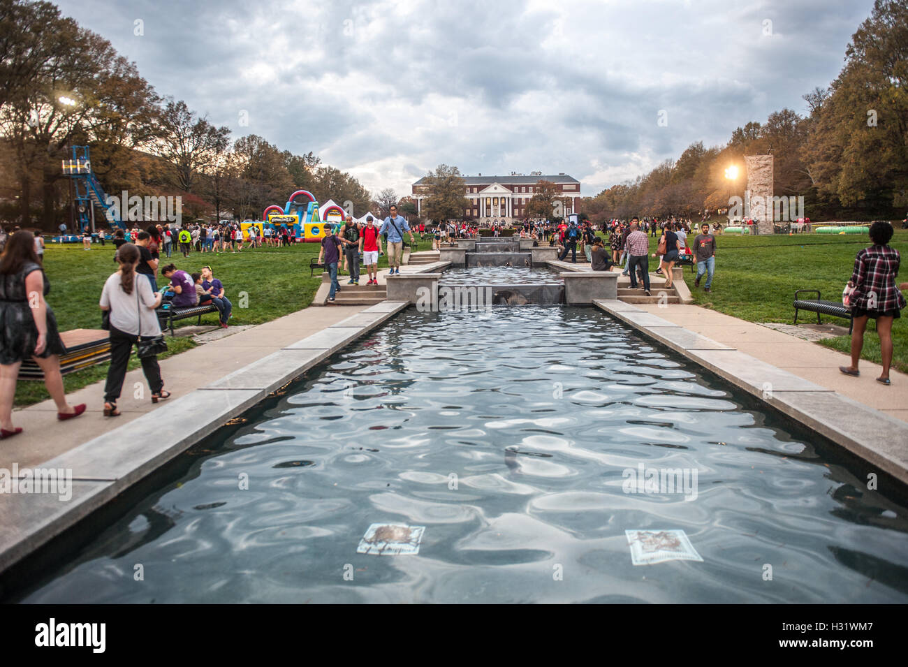University of Maryland in College Park, Maryland Stock Photo