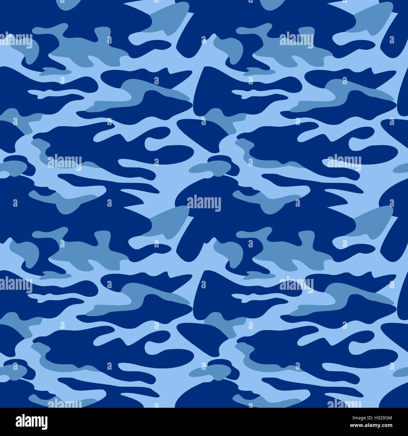 Camouflage pattern background seamless vector illustration. Classic ...