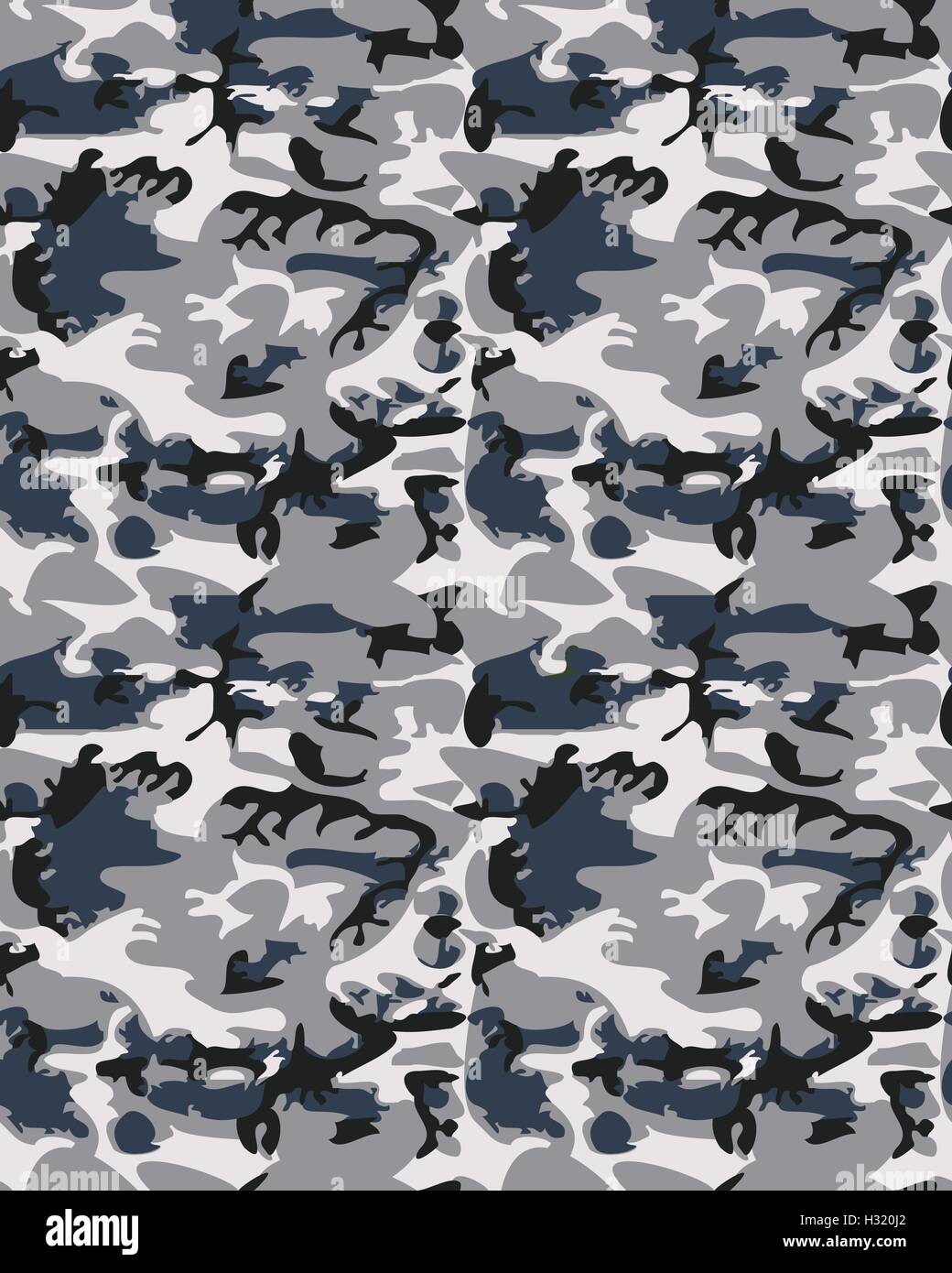 Vector winter camouflage pattern Stock Vector Images - Alamy