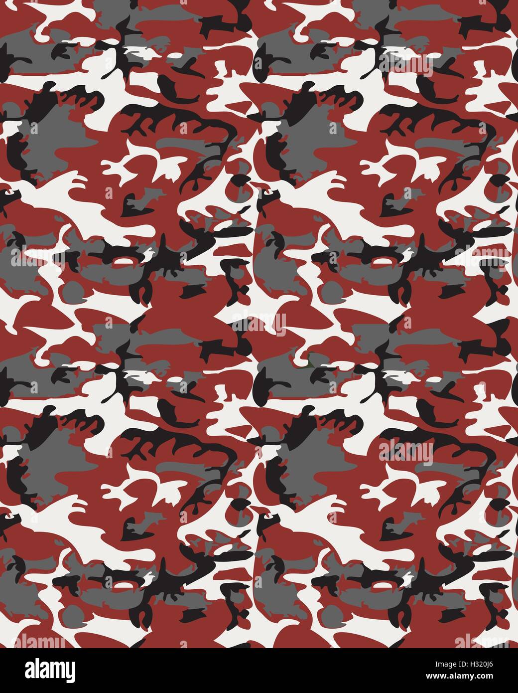 Camouflage pattern background seamless vector illustration. Classic ...