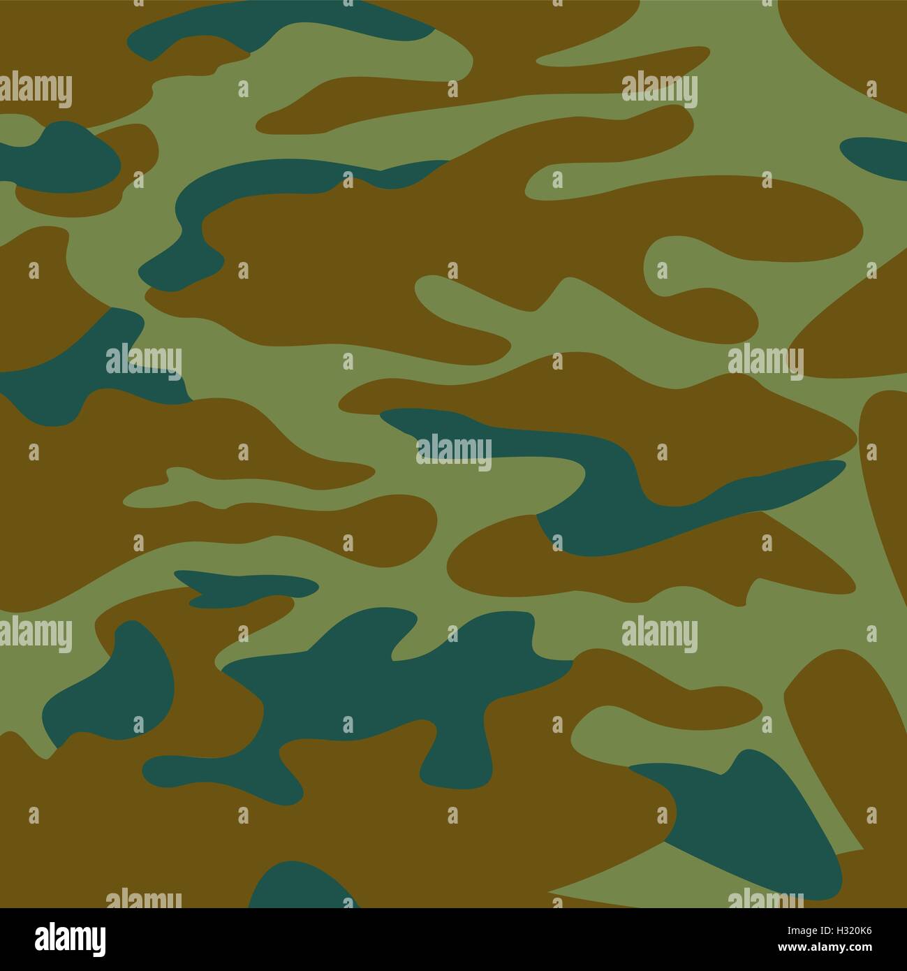 Camouflage pattern background seamless vector illustration. Classic ...
