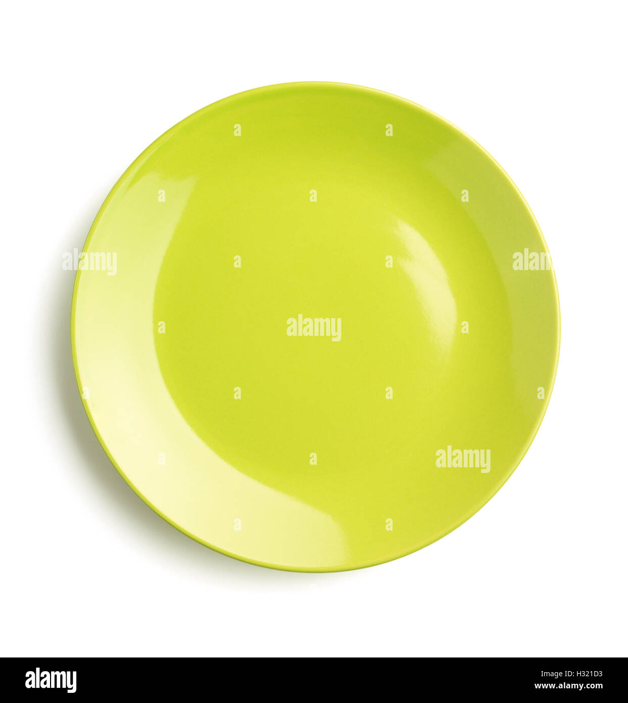 ceramic plate isolated on white background Stock Photo Alamy