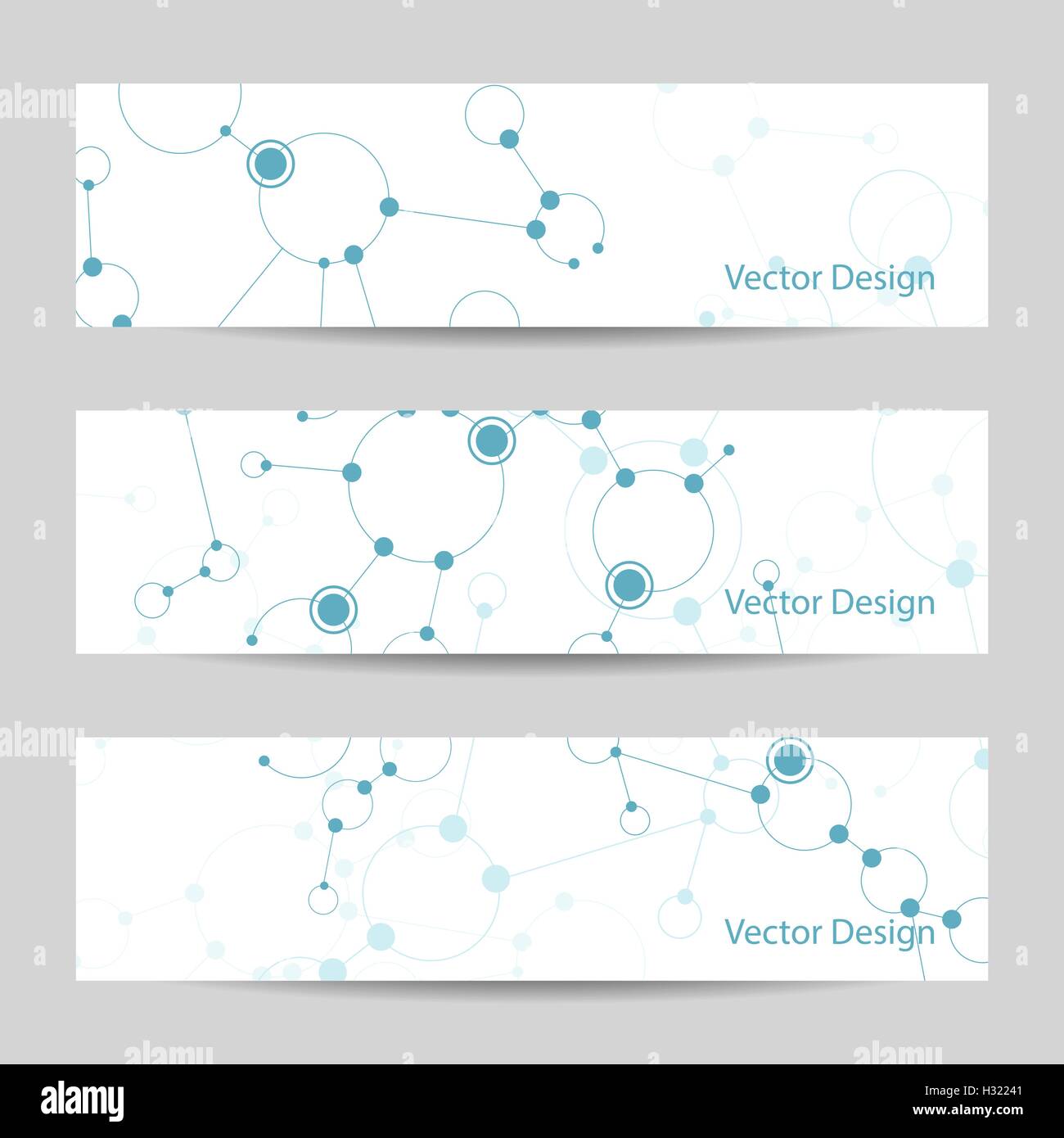 Set of horizontal banners Stock Vector Image & Art - Alamy