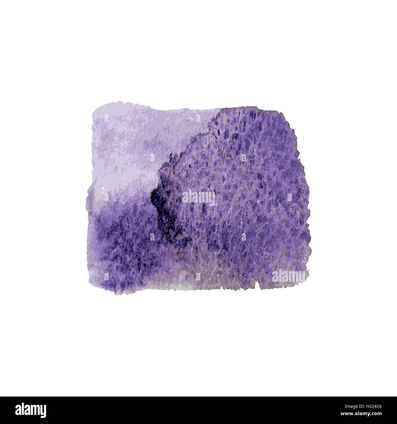 Vector abstract watercolor hand paint texture isolated on white ...