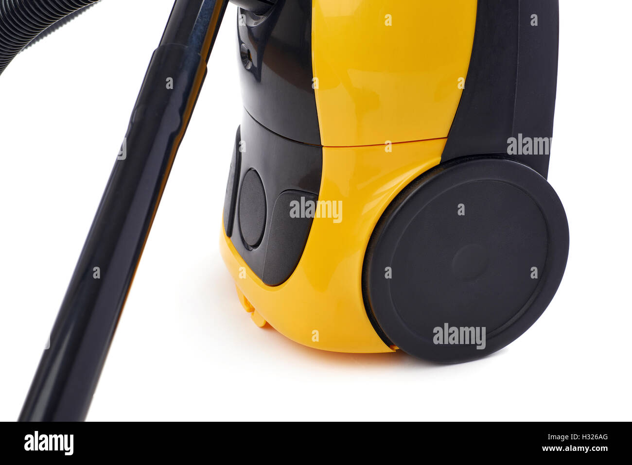 Vacuum cleaner over isolated white background Stock Photo