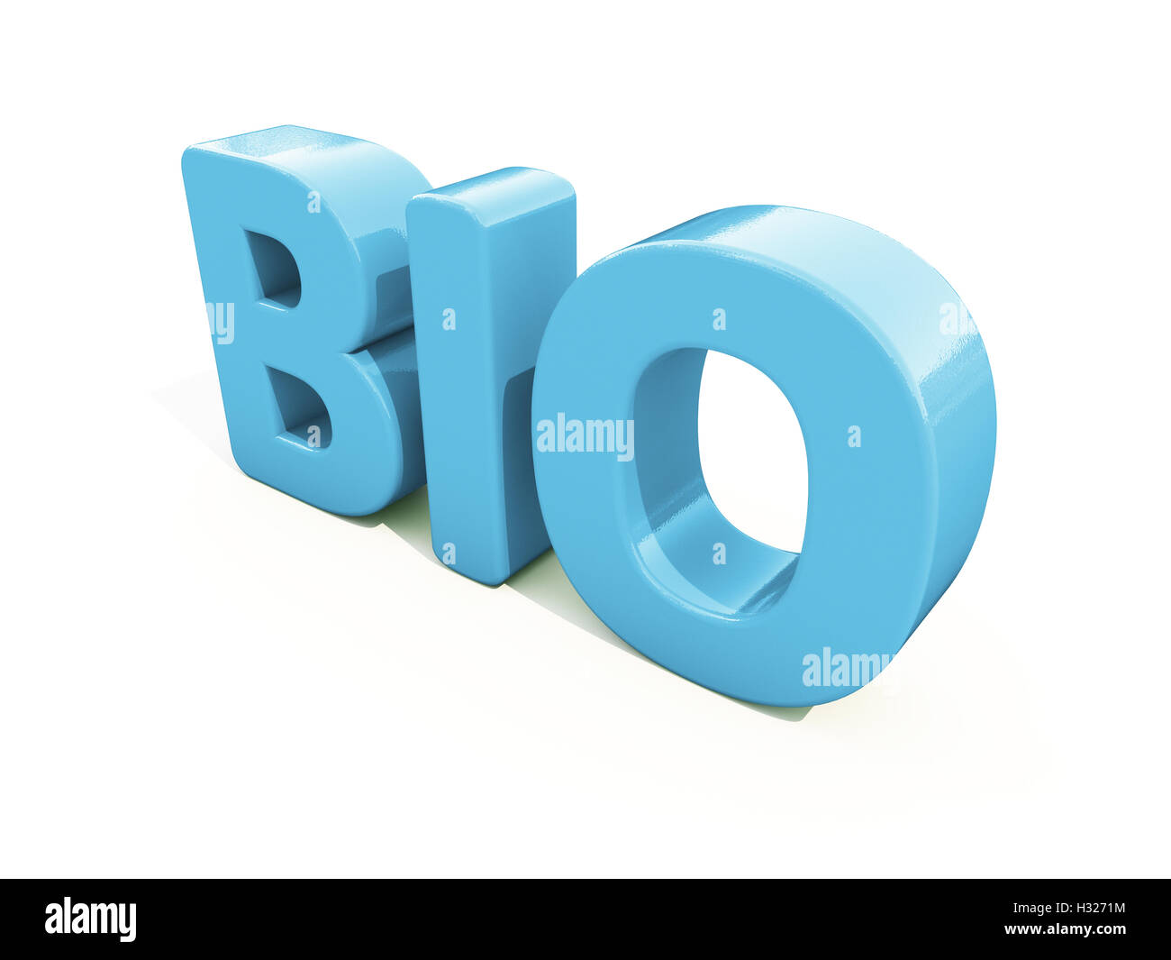 3d Bio Stock Photo