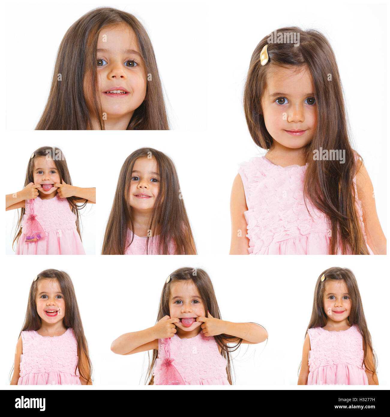 Portrait little girl Stock Photo