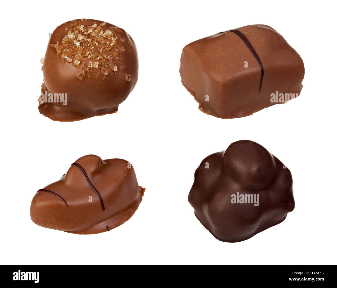 Chocolate Candies Stock Photo
