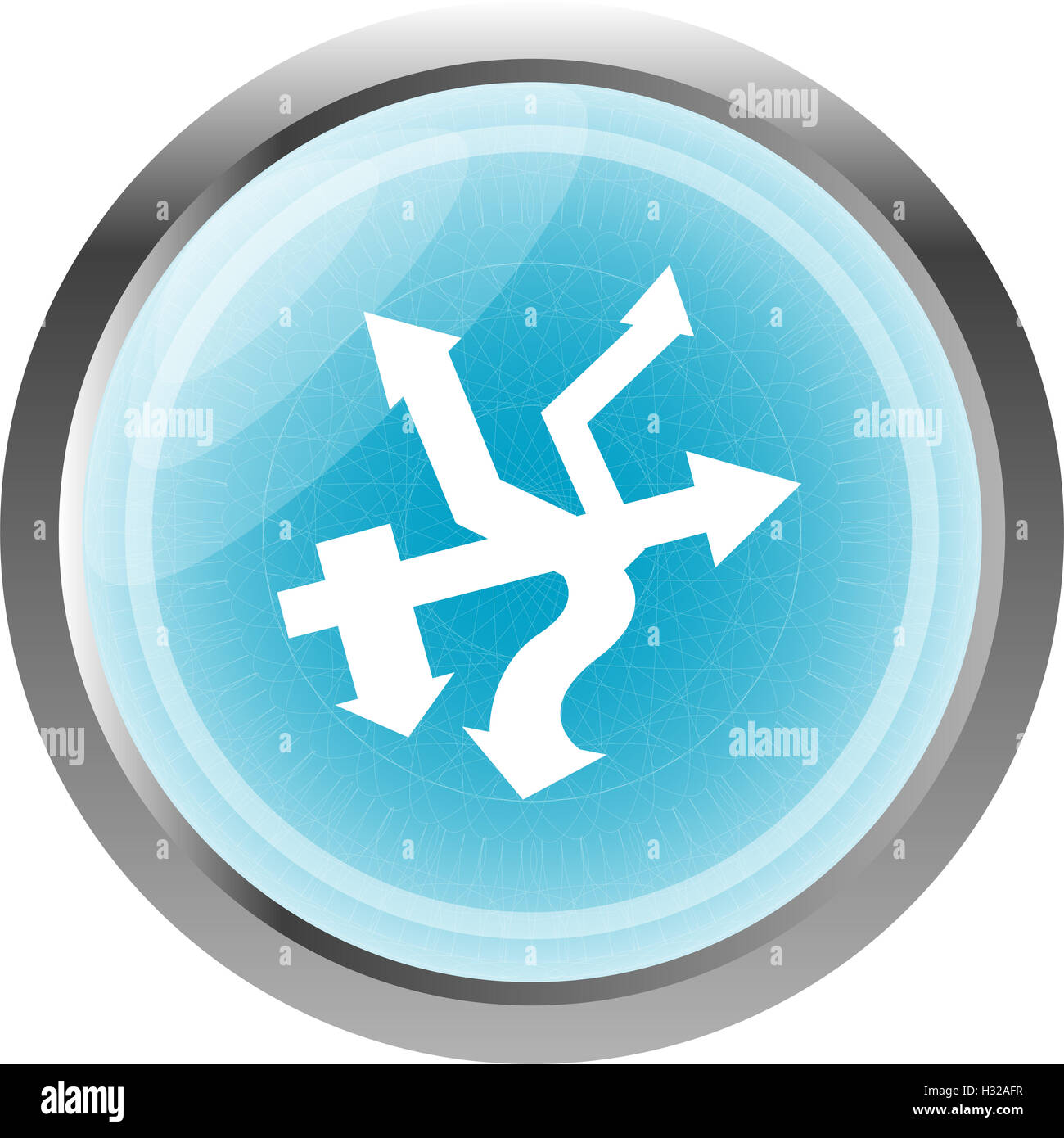 Download button with clicking mouse icon hi-res stock photography and ...