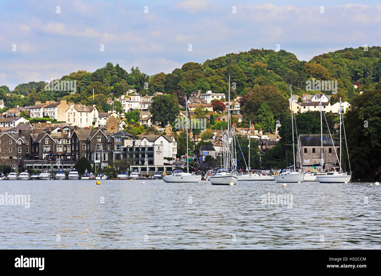 Bowness-on-Windermere, Lake District, Cumbria Stock Photo