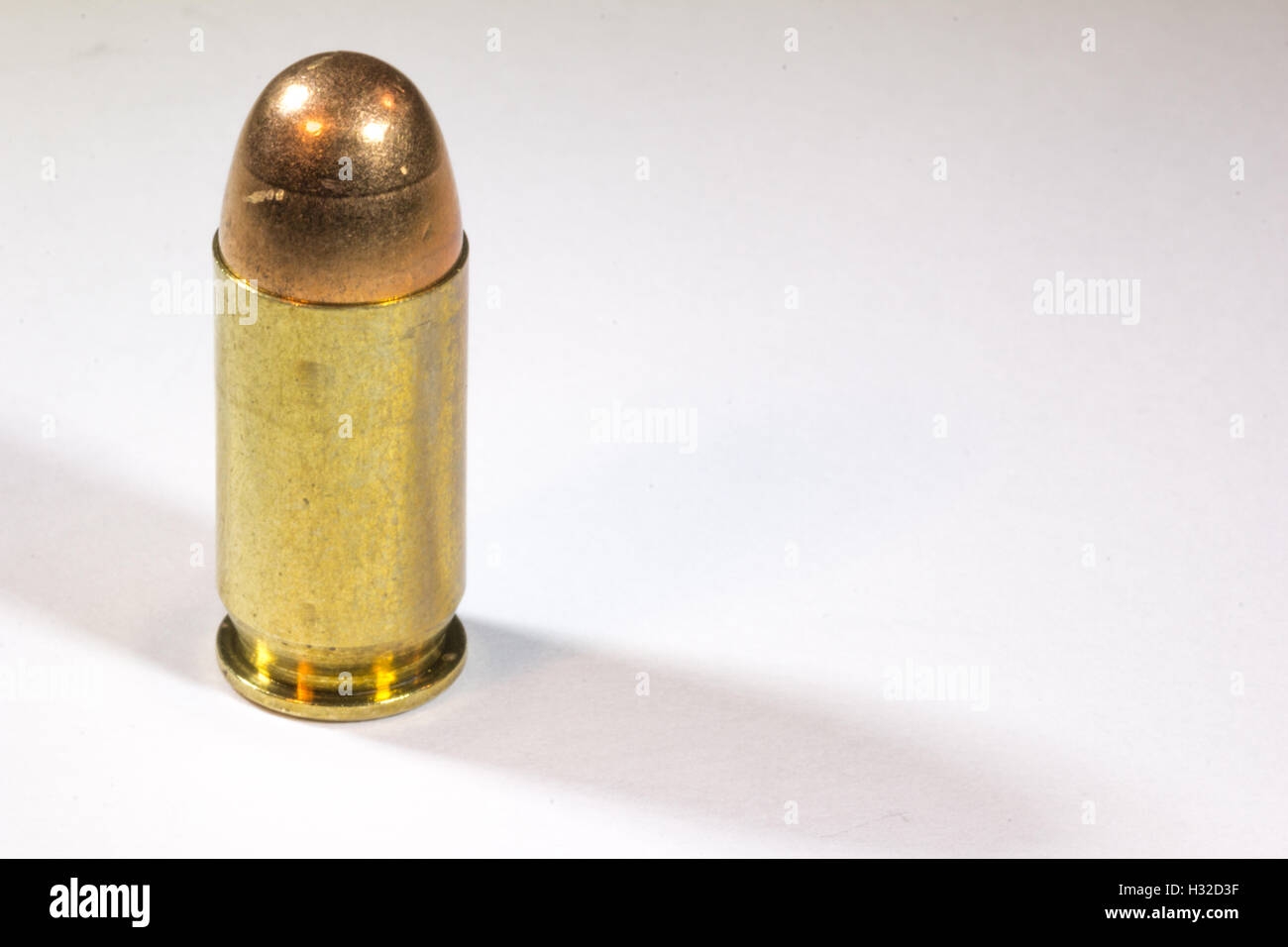 .45 caliber bullet Stock Photo