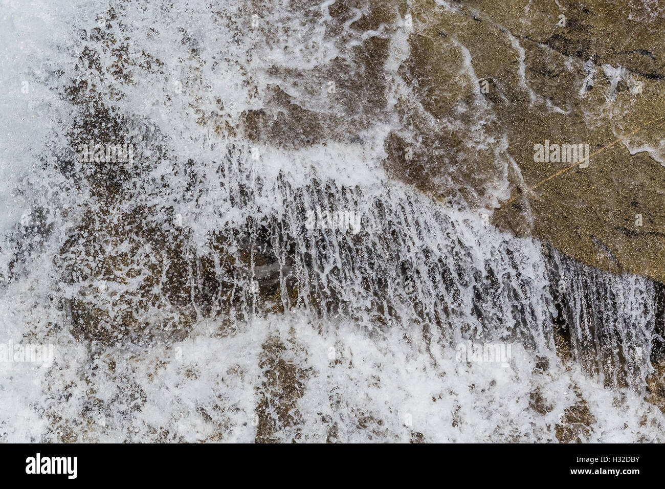 Horsetail Falls along Pyramid Creek in the Desolation Wilderness