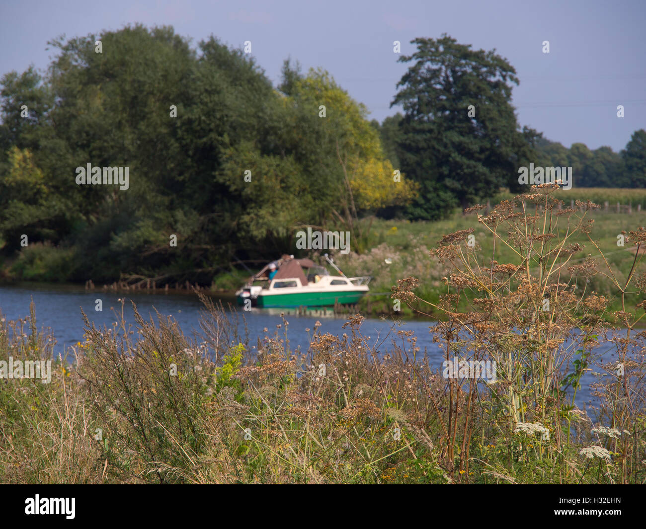 the river ems Stock Photo Alamy