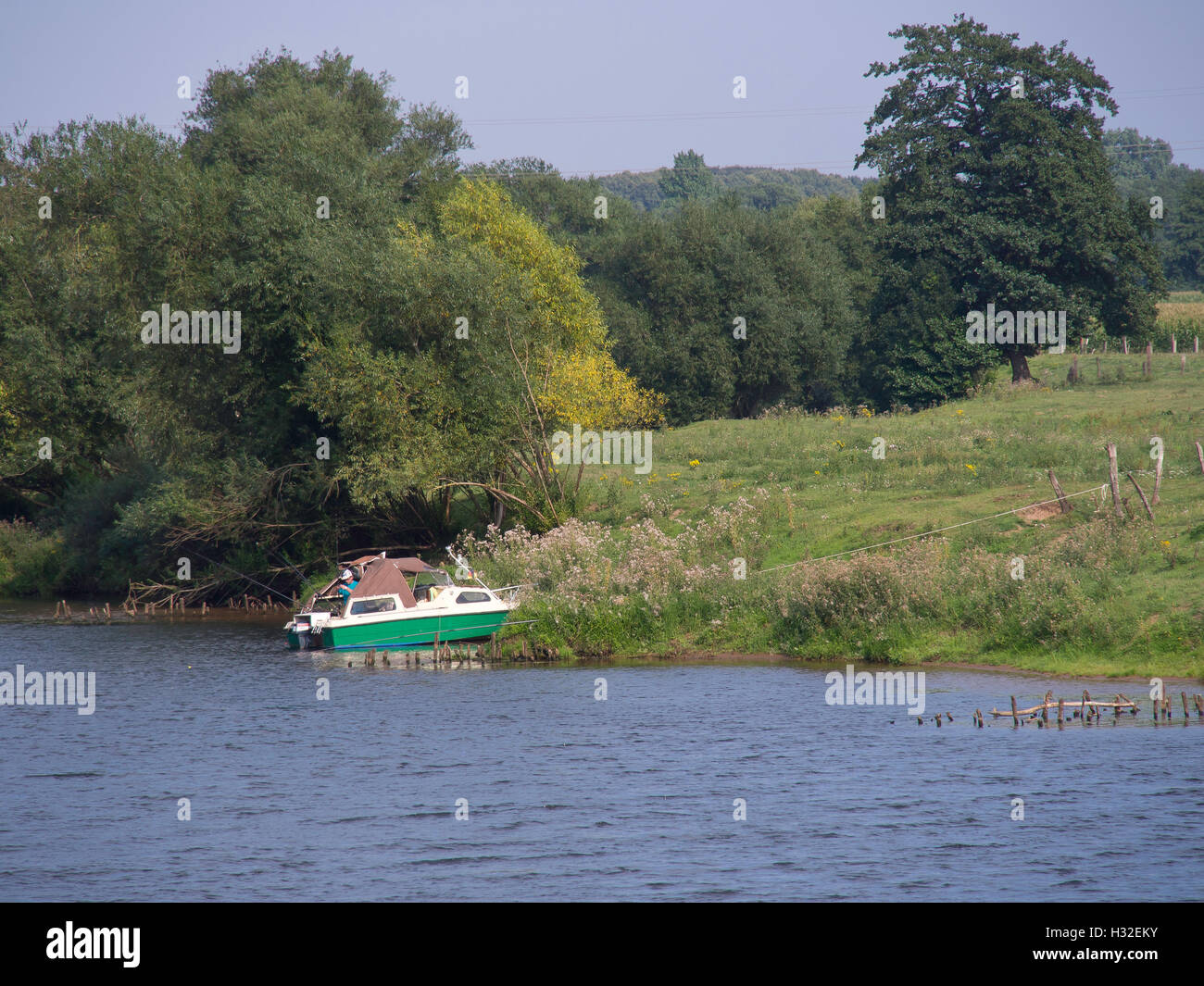 the river ems Stock Photo Alamy