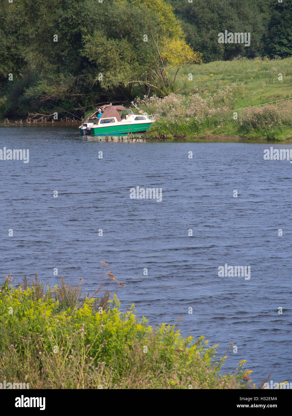 the river ems Stock Photo Alamy