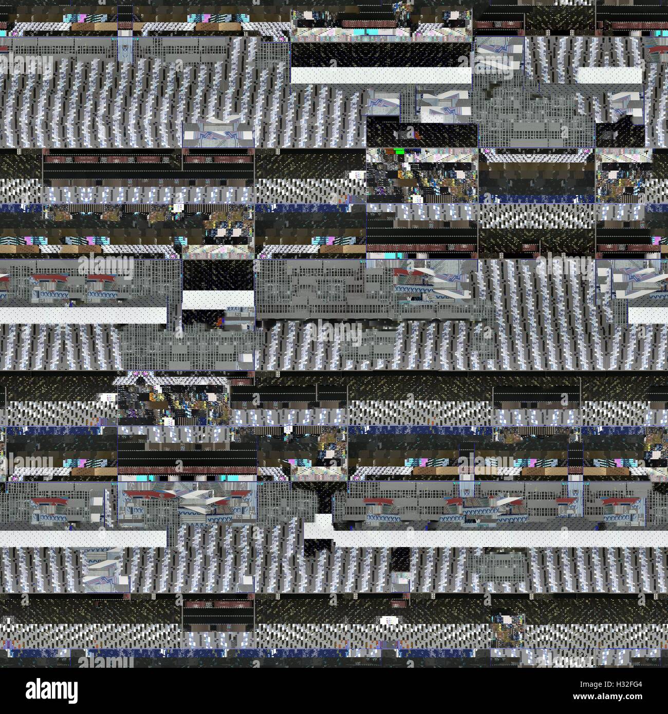 Seamless glitch background for 3D objects Stock Photo - Alamy