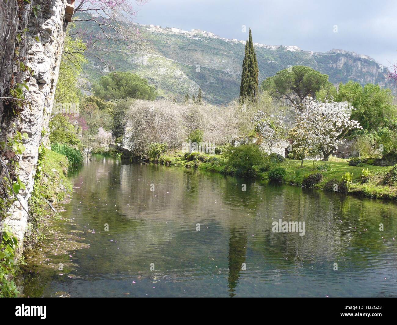 The Garden Of Ninfa Is A Natural Monument Of The Italian Republic Located In Cisterna Di Latina