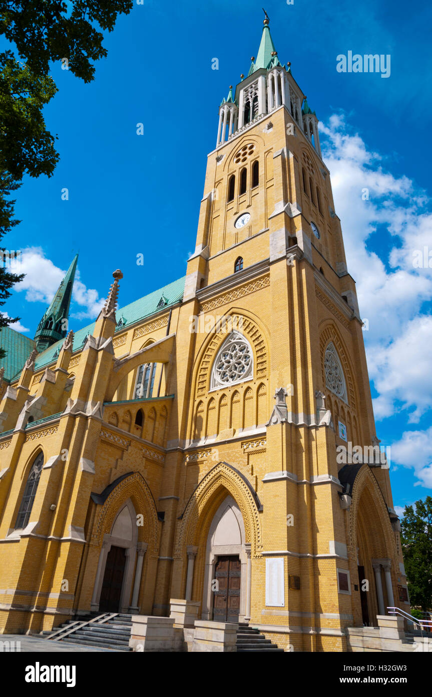 St. Stanislaw Kostka Cathedral basilica church, Piotrkowska, main