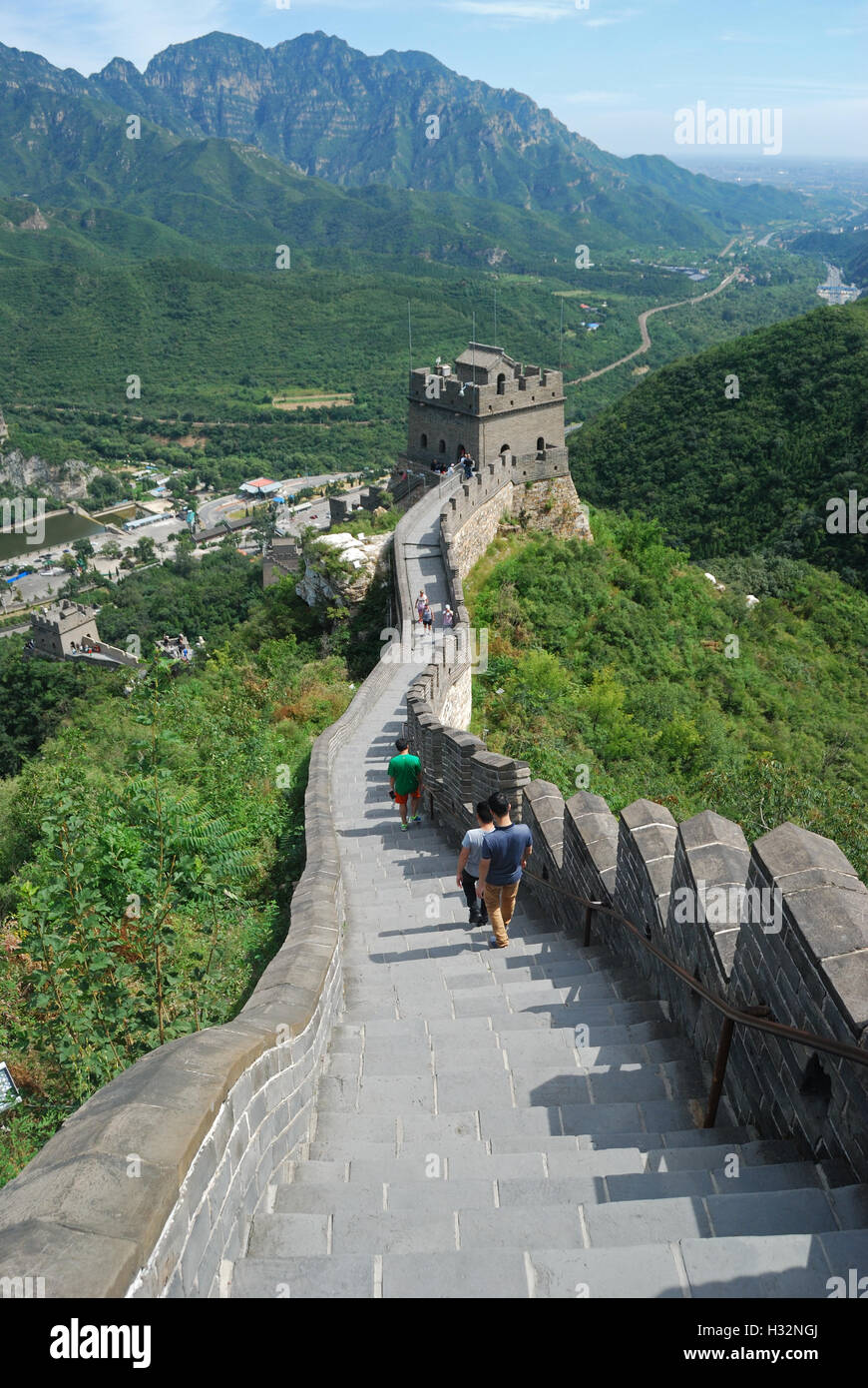 great wall of china,beijing,china Stock Photo Alamy