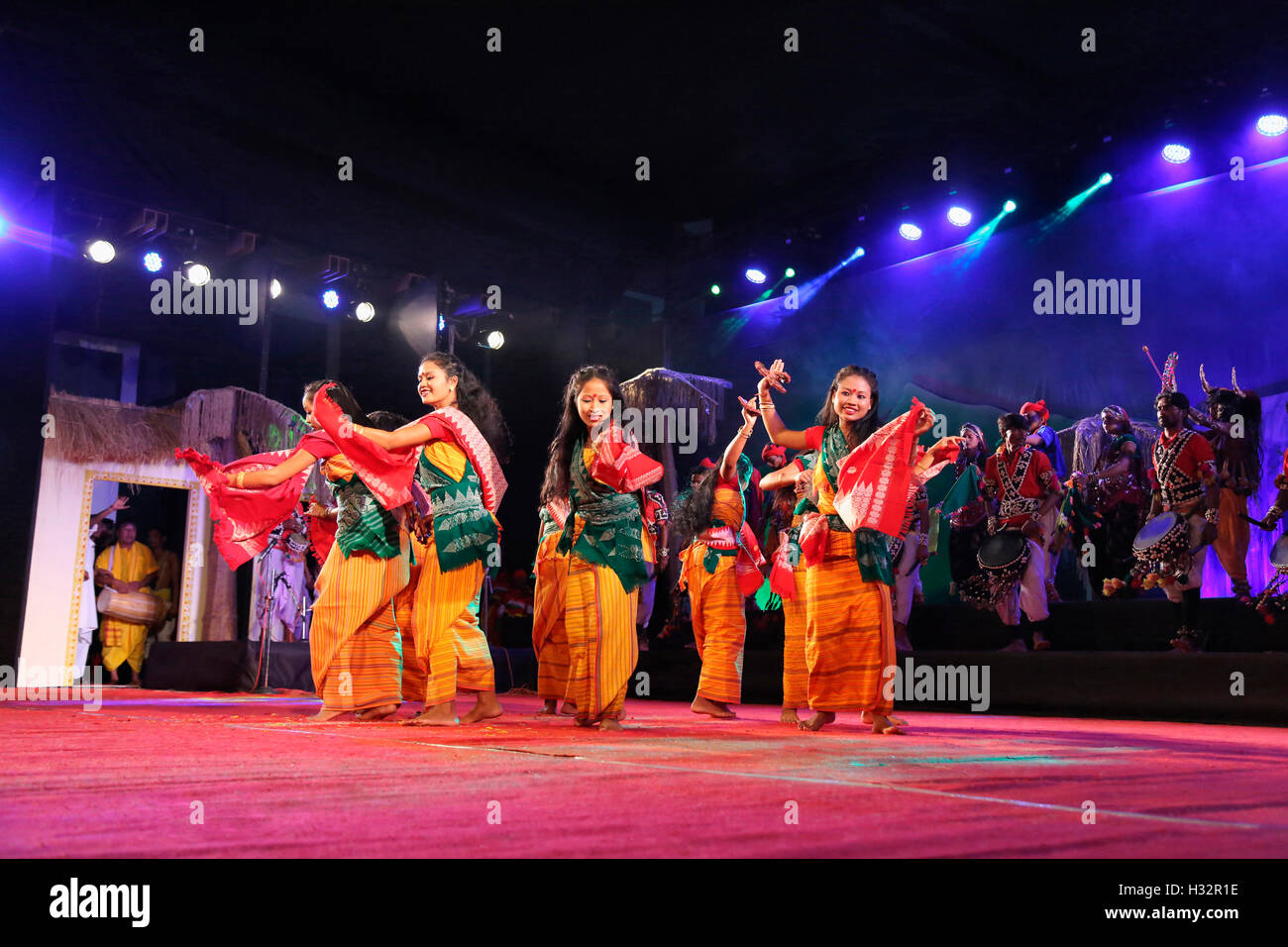 Barbie Shukla Dance, Assam, India Stock Photo - Alamy
