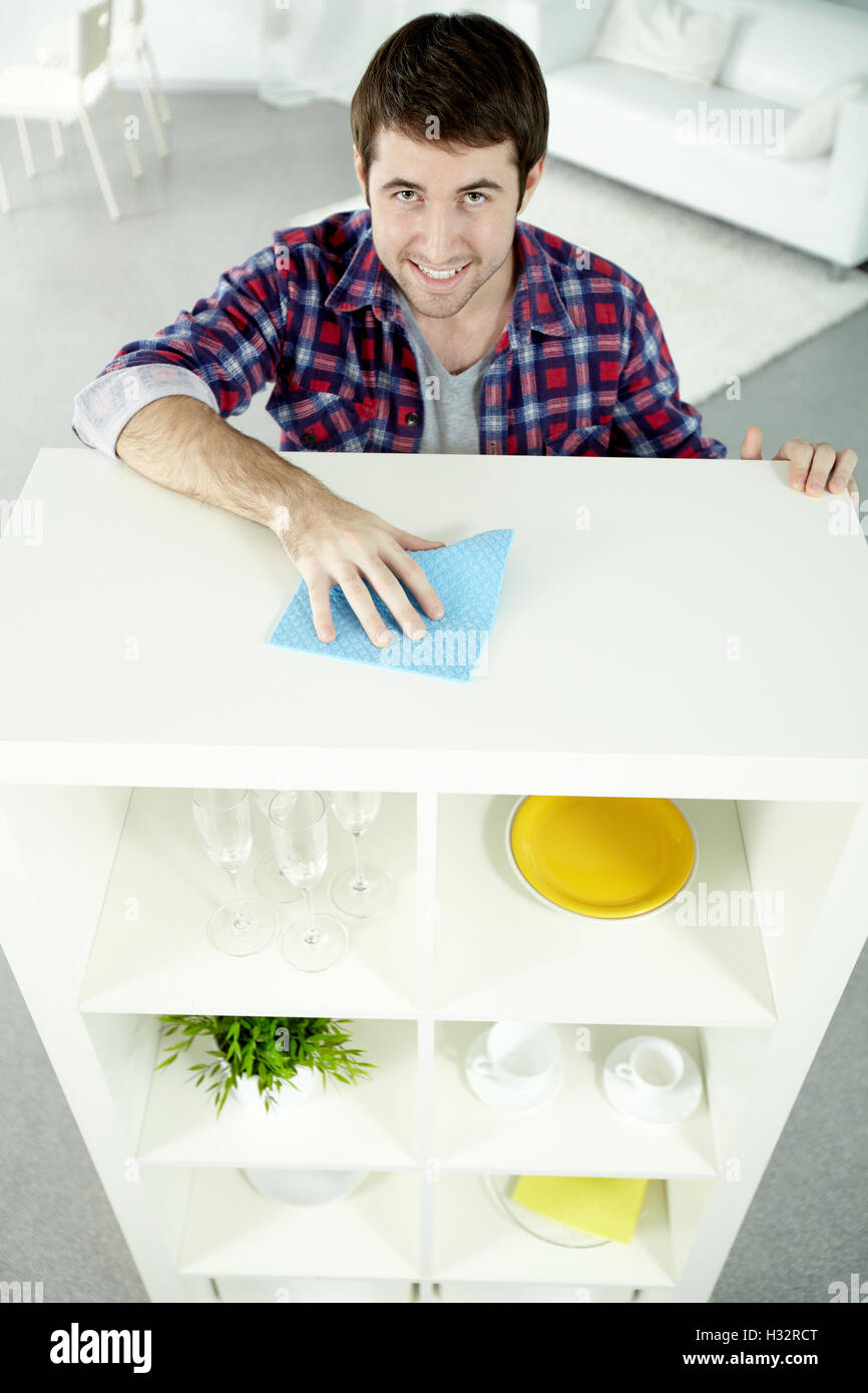 Cleanly man Stock Photo - Alamy