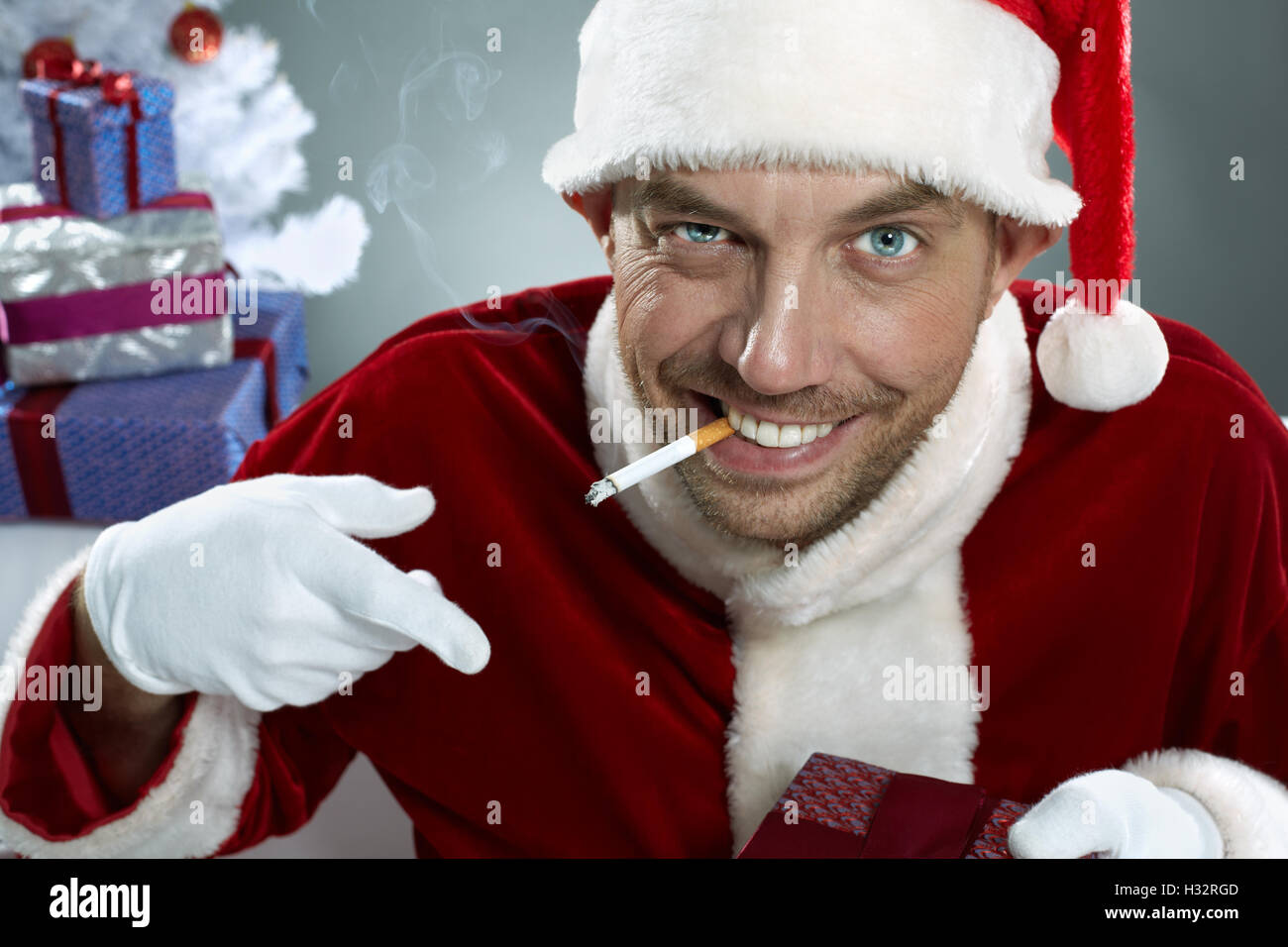 Bad Black Santa With A Gun Bad Black Santa With A Gun