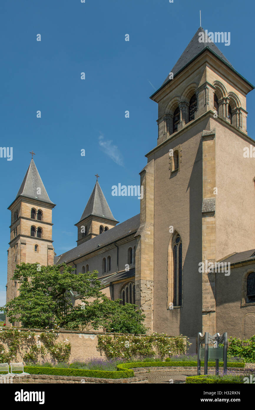 St Willibrord Basilica, Echternach, Luxembourg Stock Photo