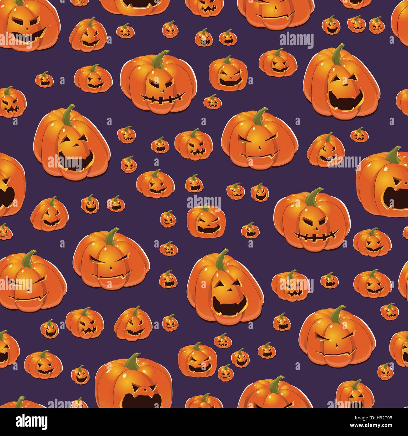 Halloween background with pumpkins Stock Vector Image & Art - Alamy