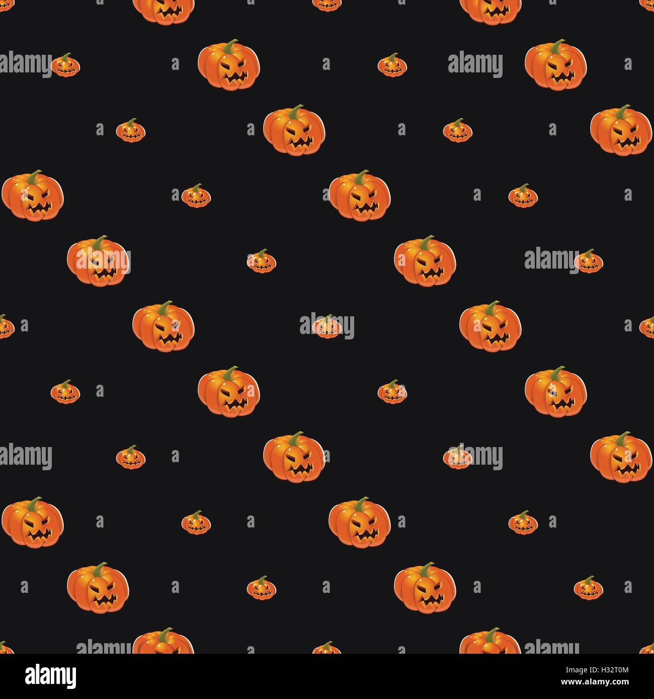 Halloween background with pumpkins Stock Vector Image & Art - Alamy