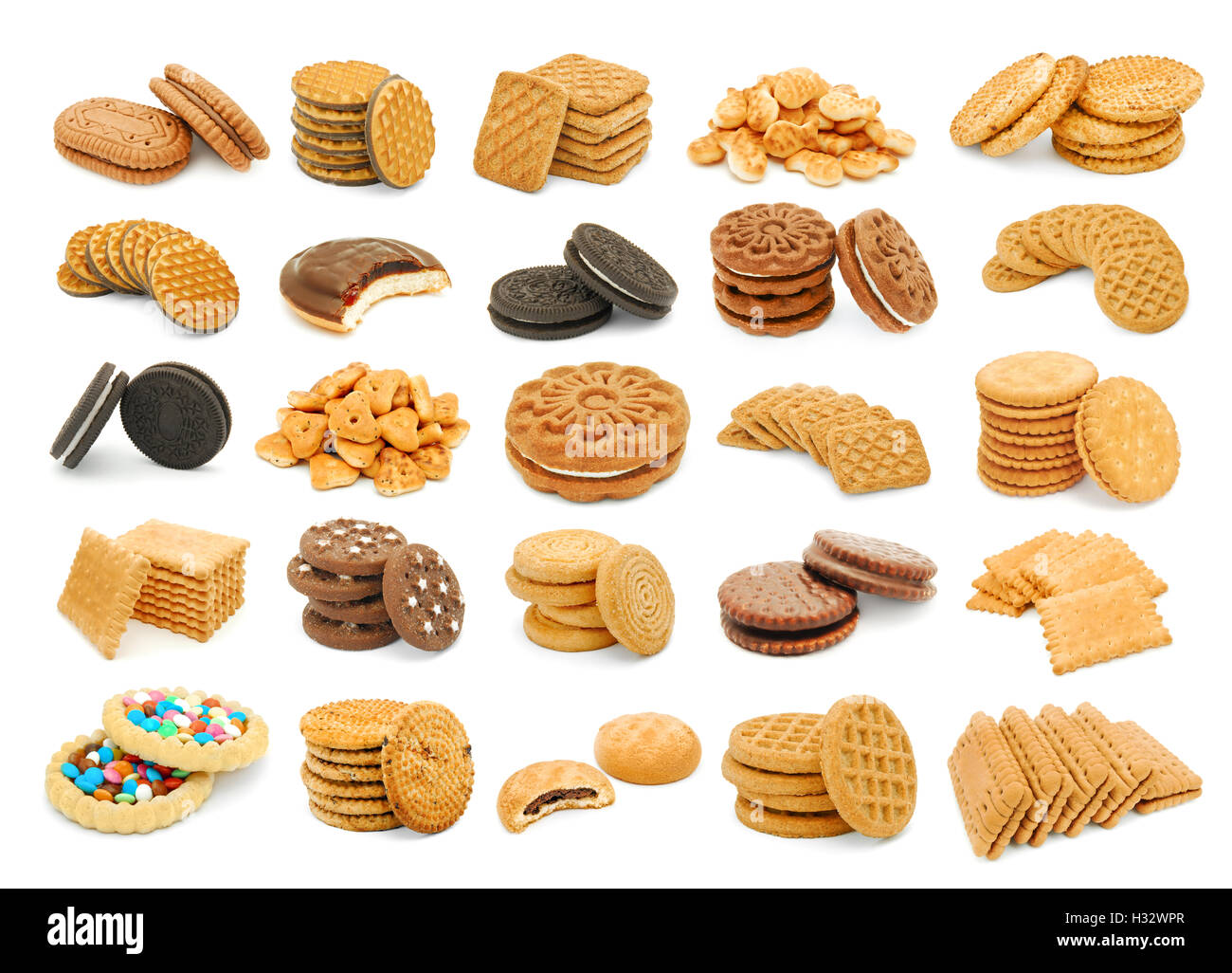 biscuits-mix-collage-variation-stock-photo-alamy